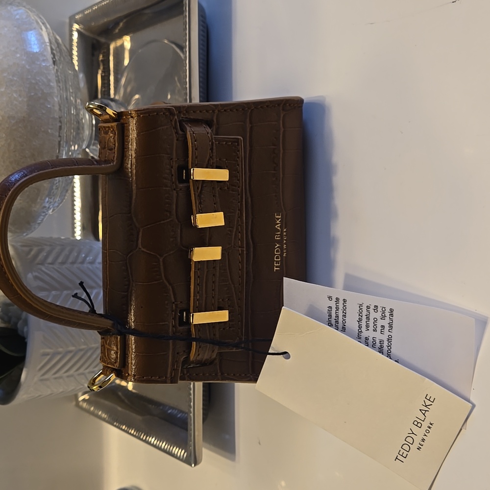 Teddy Blake Brown Ava Micro Bag - Picture 3 of 4